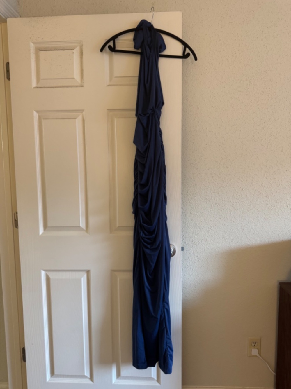 Lulus Ruched Halter Maxi Dress - Picture 4 of 5